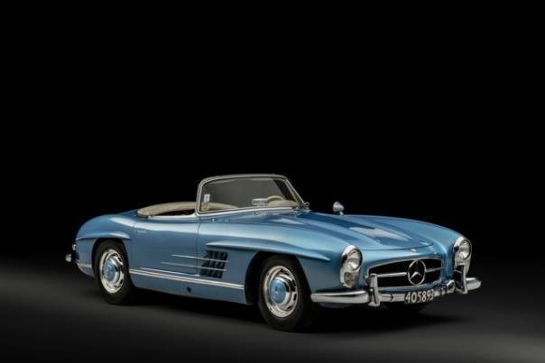 Mercedes-Benz 300 SL von Juan Manuel Fangio. Foto: Autoren-Union Mobilität/RM Sotheby‘s